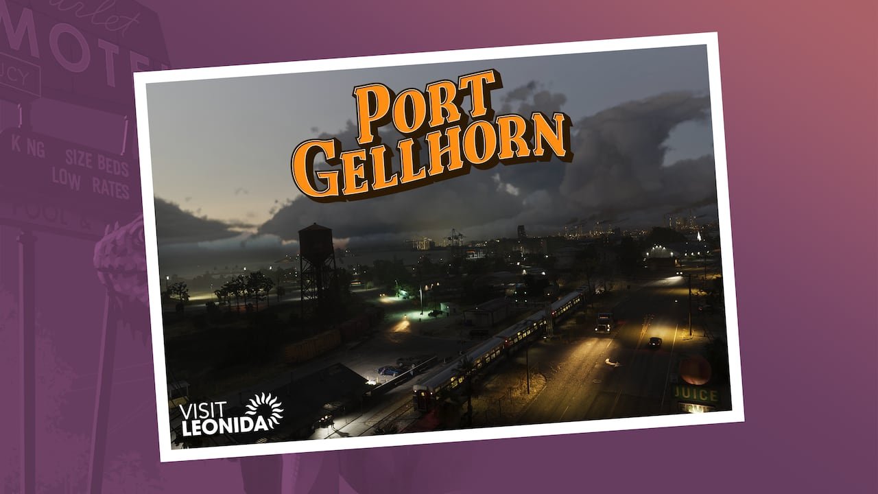 Port Gellhorn Postcard